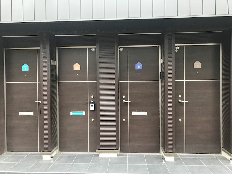 ラフィネ中大畑 エントランス