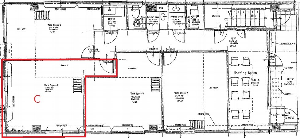 Ｐａｒｆａｉｔ　Ｎｏｕｖｅａｕ（パルフェ・ヌーボー） Ｃ号室 間取り