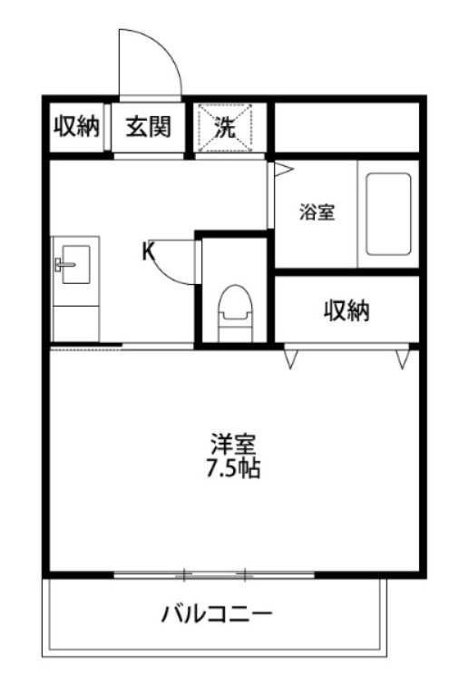 グランティ新潟 間取り図