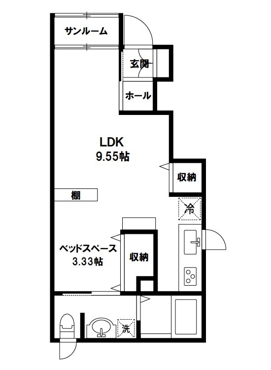 グランヴィアⅡ 間取り図