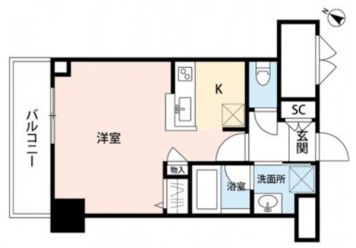 パークソレイユ弐番館 間取り図