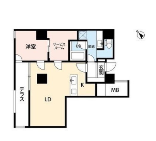 ザ・パーク一番堀 間取り図