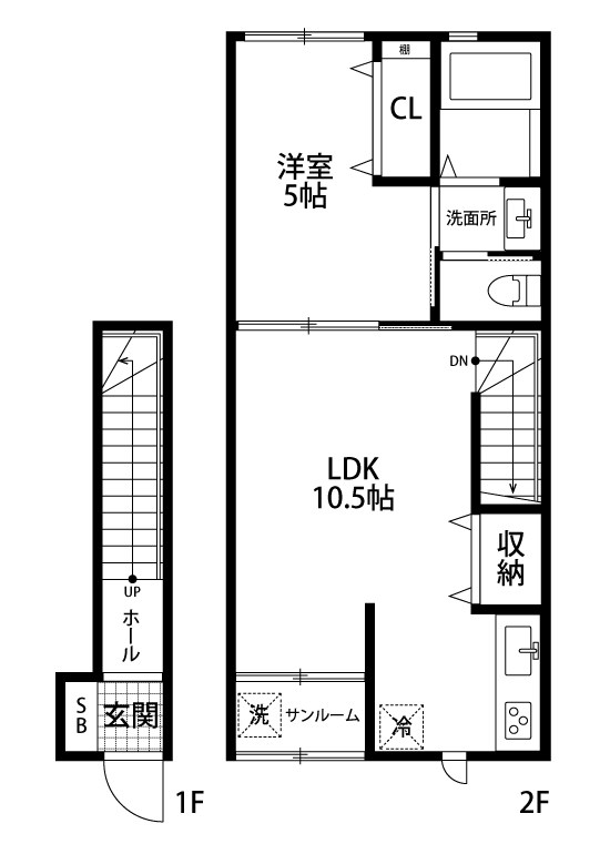 ＬＯＴＵＳ弁天橋 間取り図