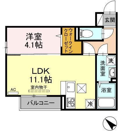 ストラスブール 間取り図