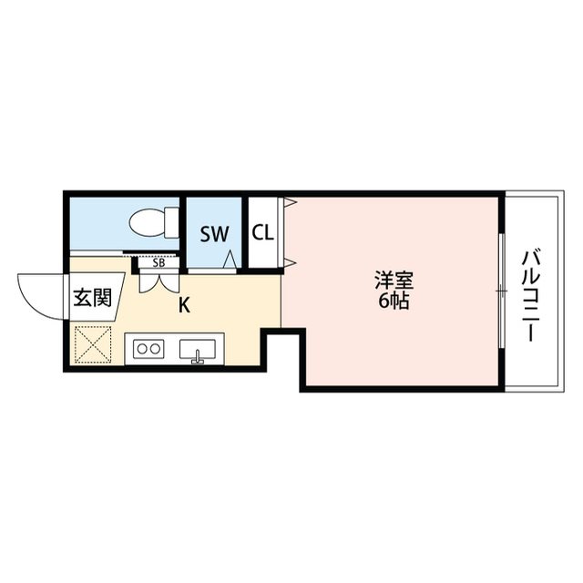 ハイツV 203号室 間取り