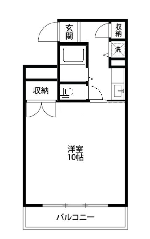 グランティ新潟 間取り図
