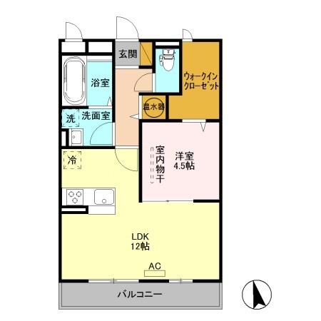 エミネンス　B 302号室 間取り