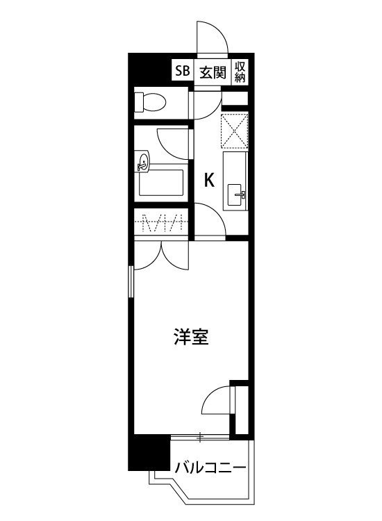 メゾン・ド・エグレット 403号室 間取り