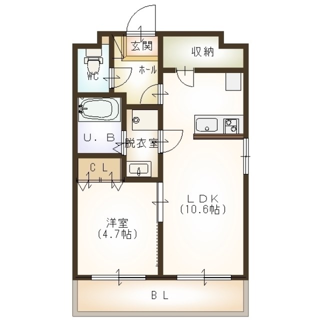 スペリアージュタワー 間取り図