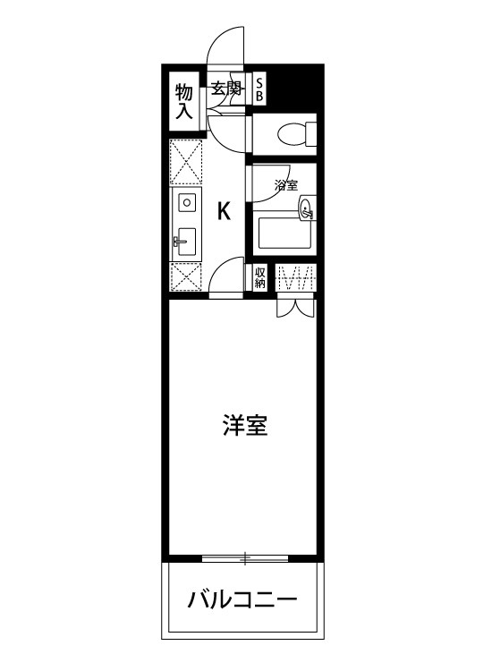 メゾン・ド・ラルジュ 間取り図