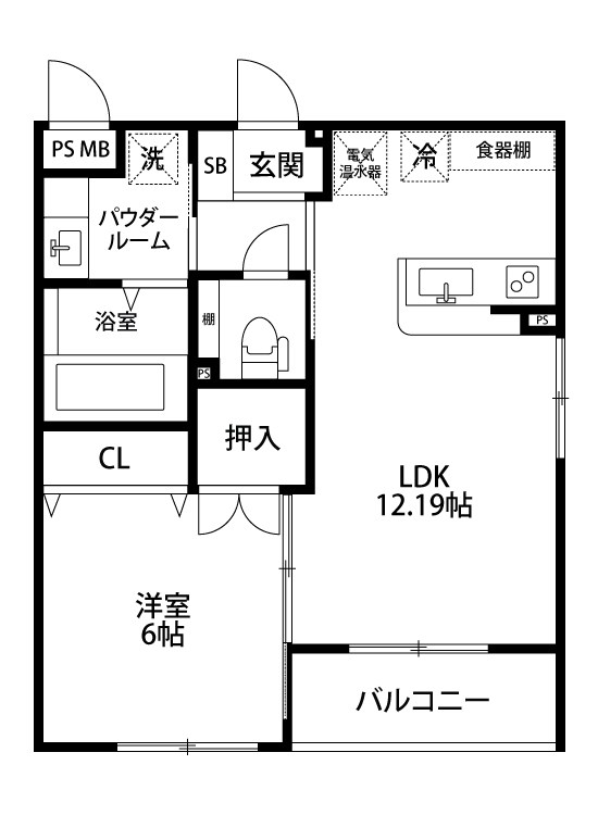 ALLURE 間取り図