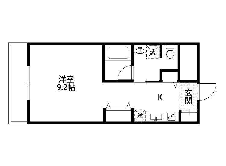 Furumachi　Avenue　DAICHIKU 502号室 間取り