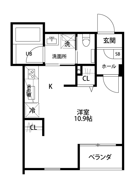 Ｄｗｅｌｌ天神尾 102号室 間取り