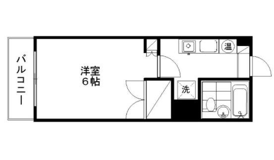 プレステージ新潟 706号室 間取り