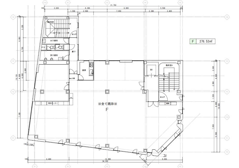 西堀フロント F号室 間取り