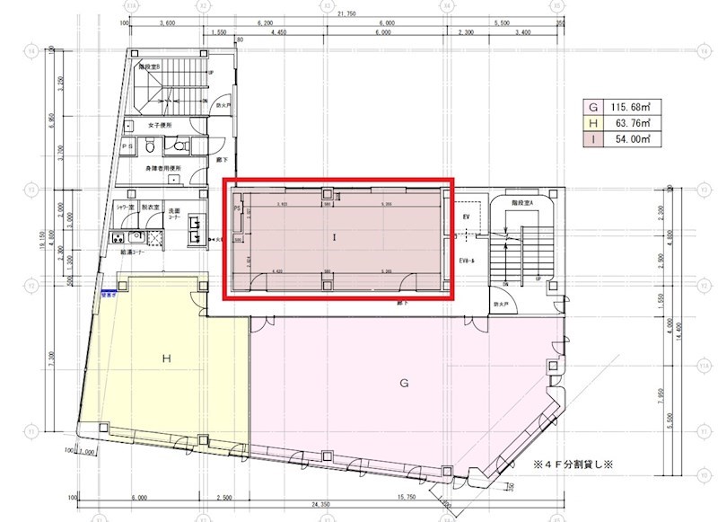 西堀フロント I号室 間取り