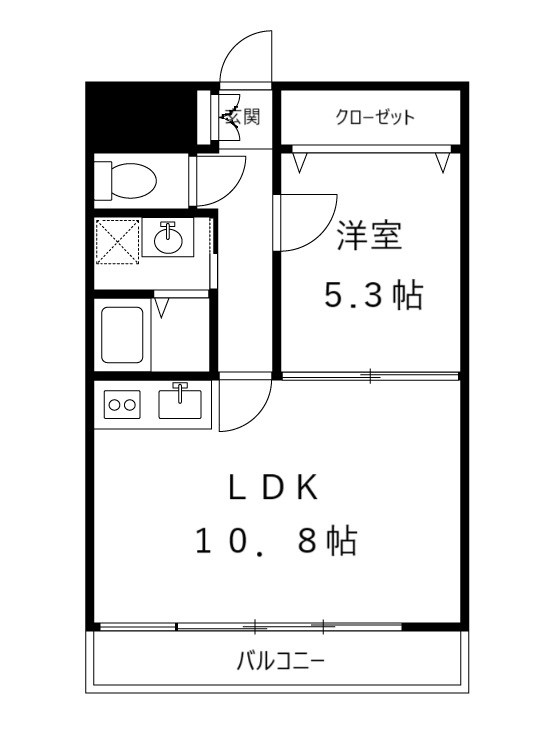 ピュアみやび2番館 106号室 間取り