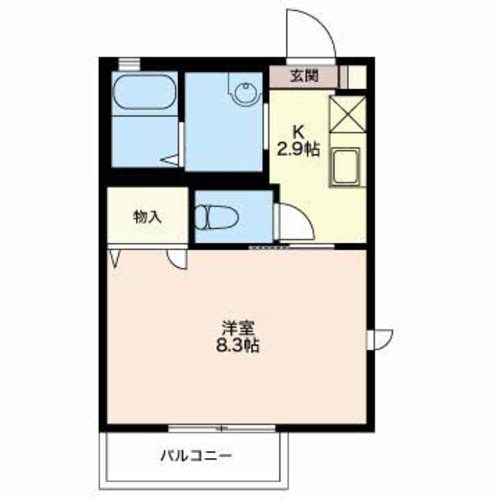 メゾンエスポワール 間取り図