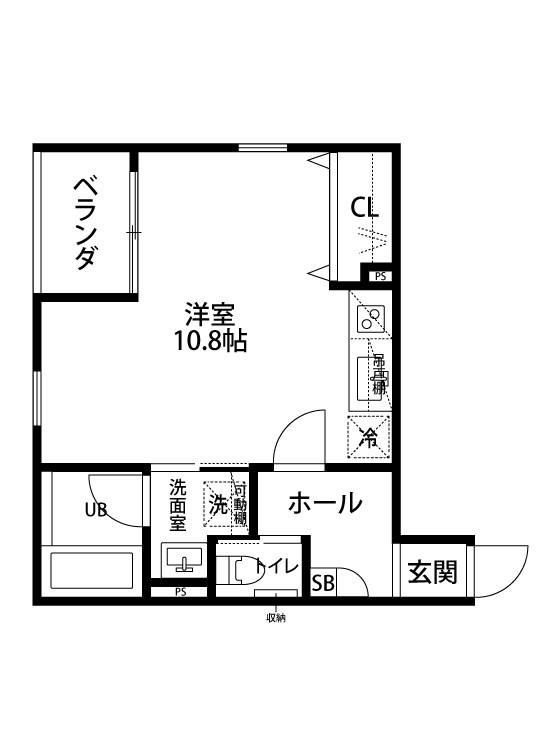 アルチェ学校町 105号室 間取り