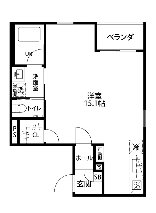 アルチェ学校町 303号室 間取り