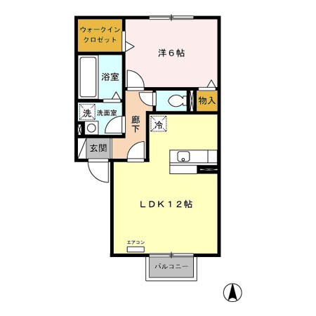 サンシャインⅣ 間取り図