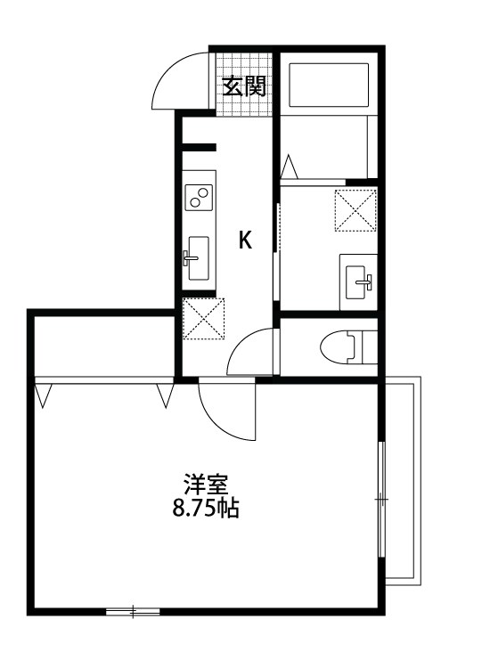 パルティール 間取り図