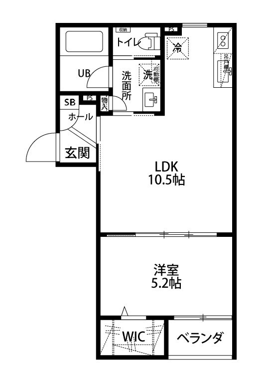 ＰＲＩＭＥＲＡ姥ケ山 302号室 間取り