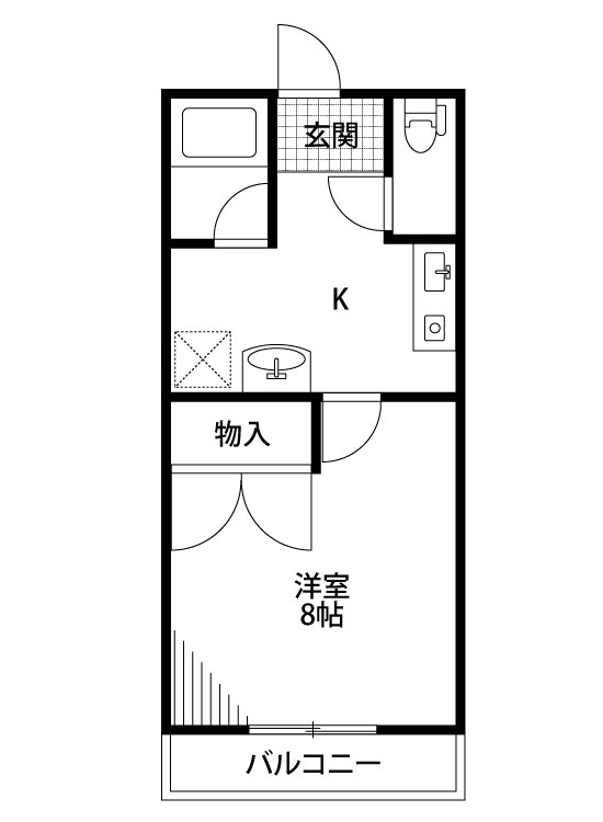 アグリフォーリオ天神 間取り図