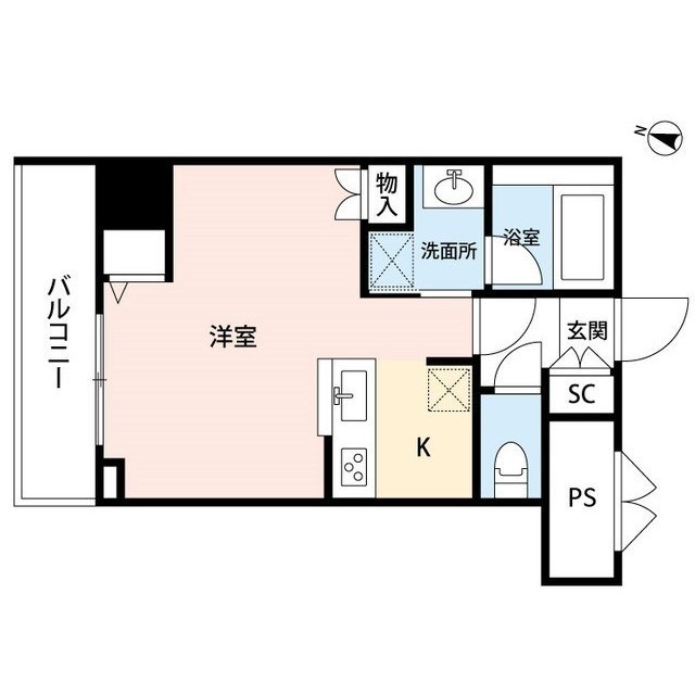 パークソレイユ弐番館 間取り図