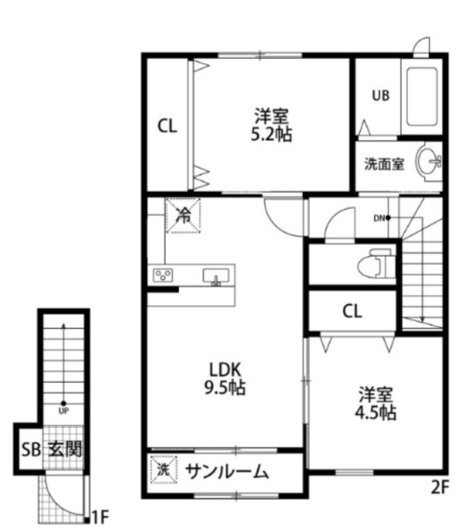 ＧＲＡＣＥ神道寺２号館 間取り図