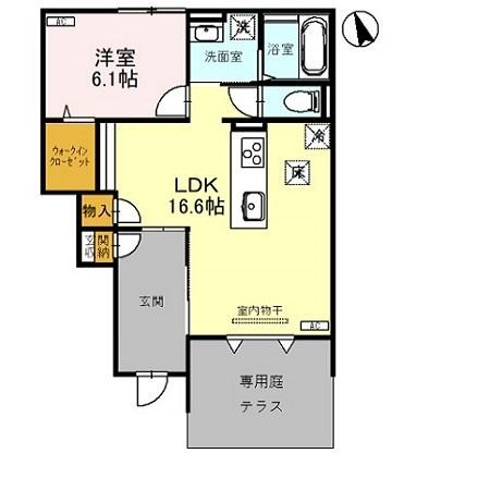 ラ・メール　ド　シエル 間取り図