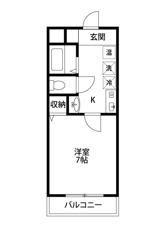 Lily-be北沢 302号室 間取り