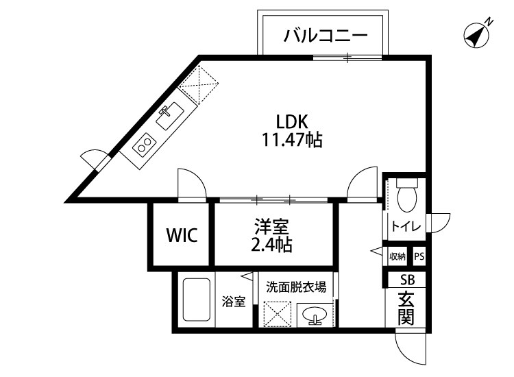 クレマチス 間取り図