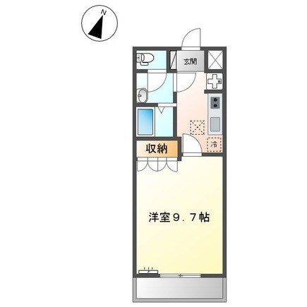 ラ・ルース中山 105号室 間取り