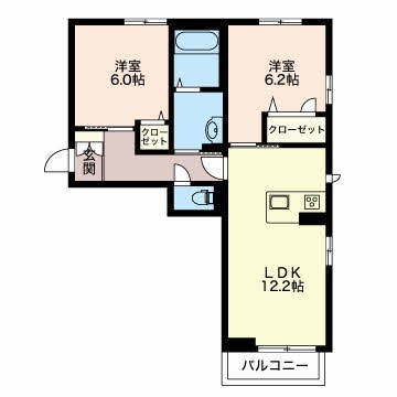 さくらコート 301号室 間取り