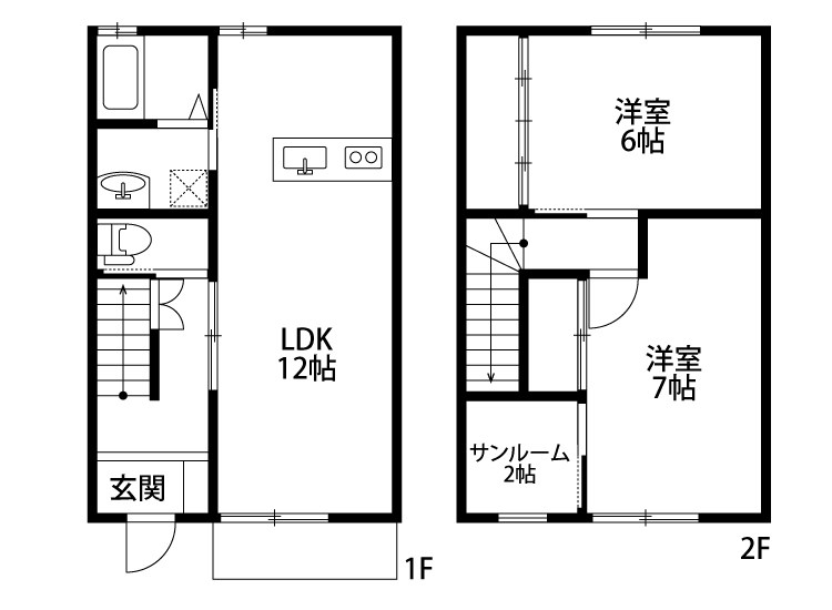 BOAメゾン B8号室 間取り