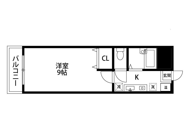 グランフォーレ浜浦 103号室 間取り