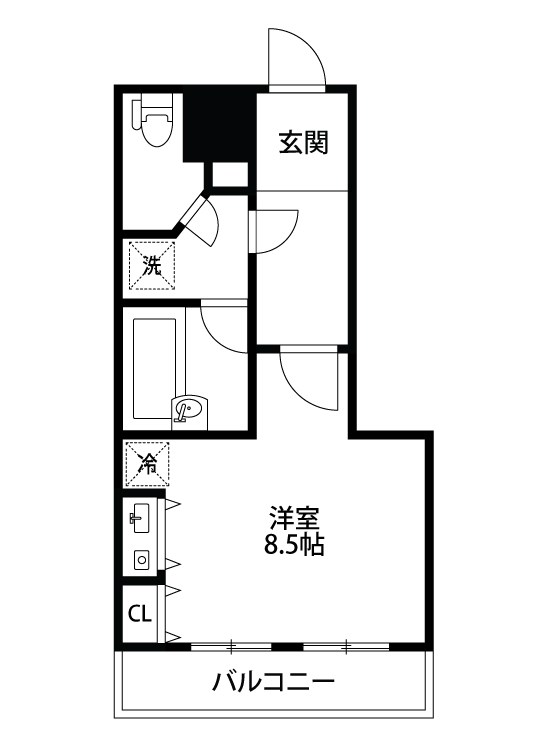 SUITE.HND 間取り図