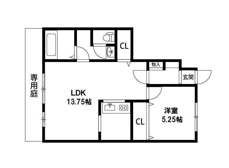 SWEET BOA 間取り図