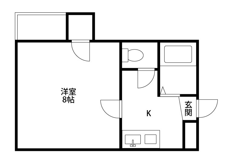 エクセル鐙西 間取り図