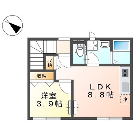 リーセント　カーサ 203号室 間取り