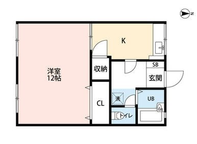 アピア信濃町 102号室 間取り