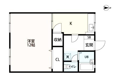 アピア信濃町 102号室 間取り