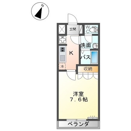 ソル・サリエンテ 201号室 間取り