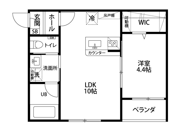 グランメゾン近江Ⅱ 101号室 間取り