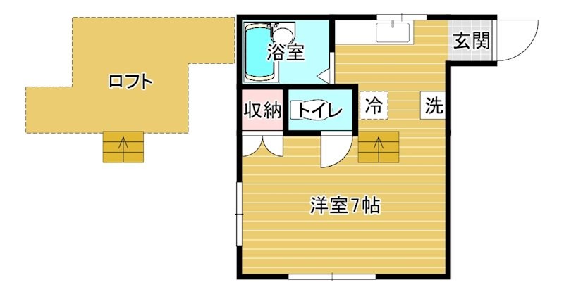 マノワール本町 間取り図