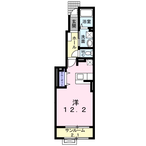 メゾンＳ・Ｋ 間取り図