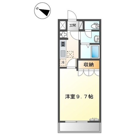 エトワール 105号室 間取り