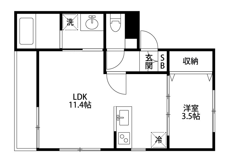 シャローム・ノア 302号室 間取り