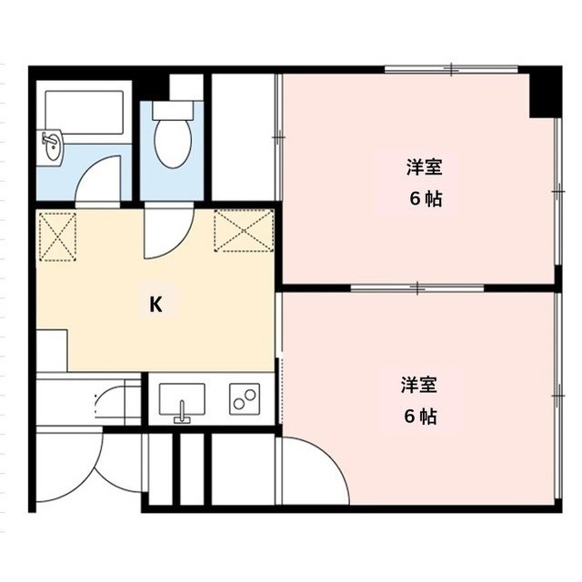 タウンハウス金衛町 A303号室 間取り